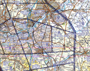 East Midlands Controlled Airspace