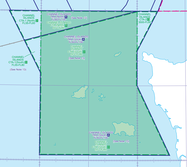  Channel islands Controlled Airspace, ENR 6-7