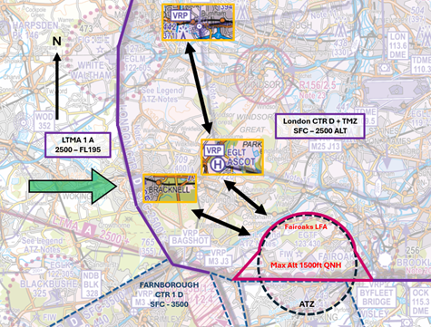 Figure 6 - CAA/NATS 1:250,000 England South – Ed.29