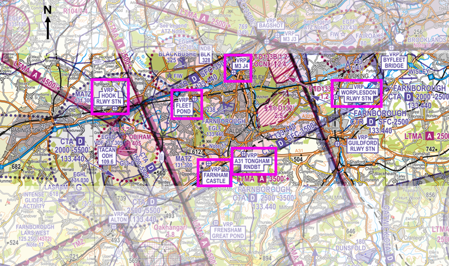 Figure 5 – CAA/NATS 1:250,000 England South – Ed.29